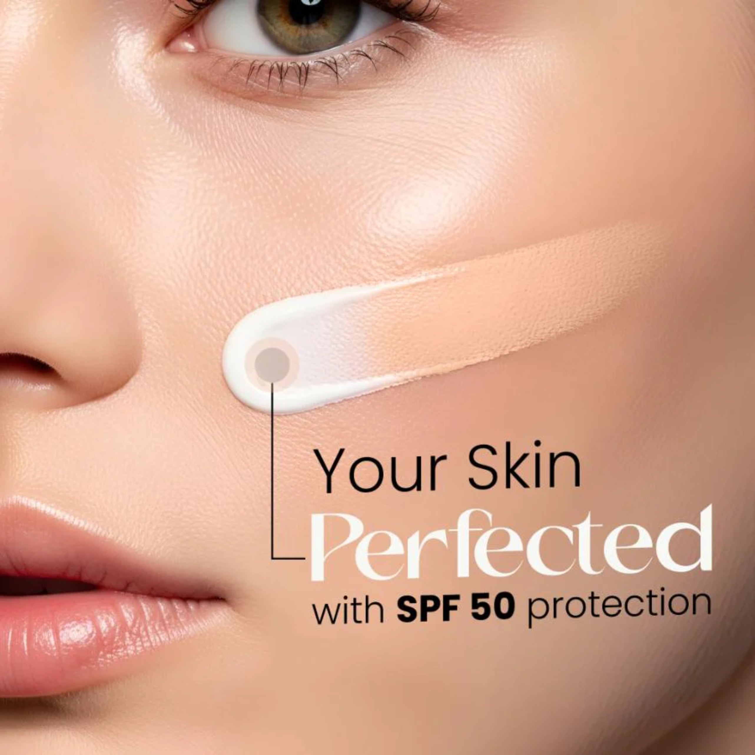 ALHALAL COSMETICS COLOR CHANGING FOUNDATION WITH SPF 50