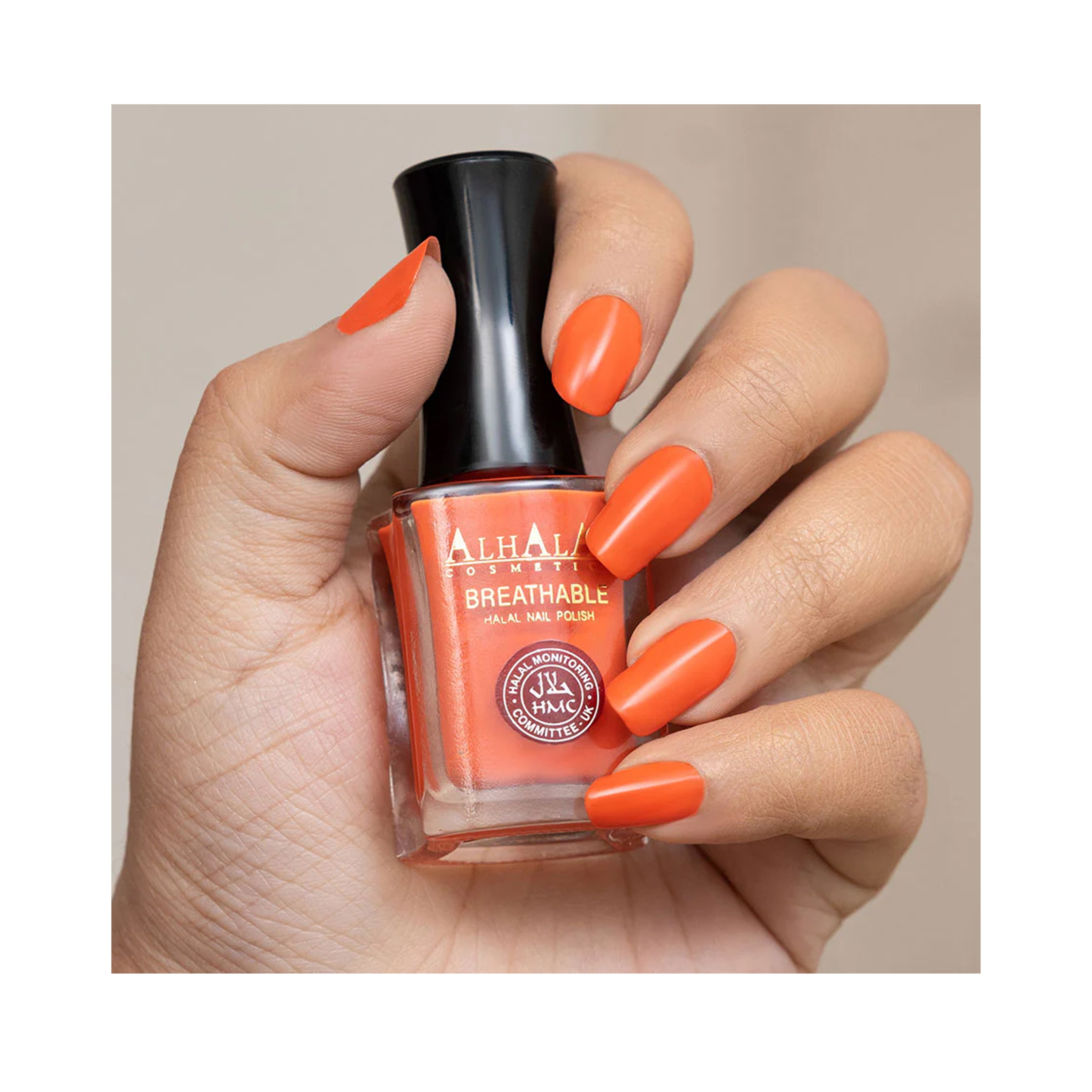 ALHALAL COSMETICS AREEJ WATER PERMEABLE NAIL POLISH 18ML AL-141