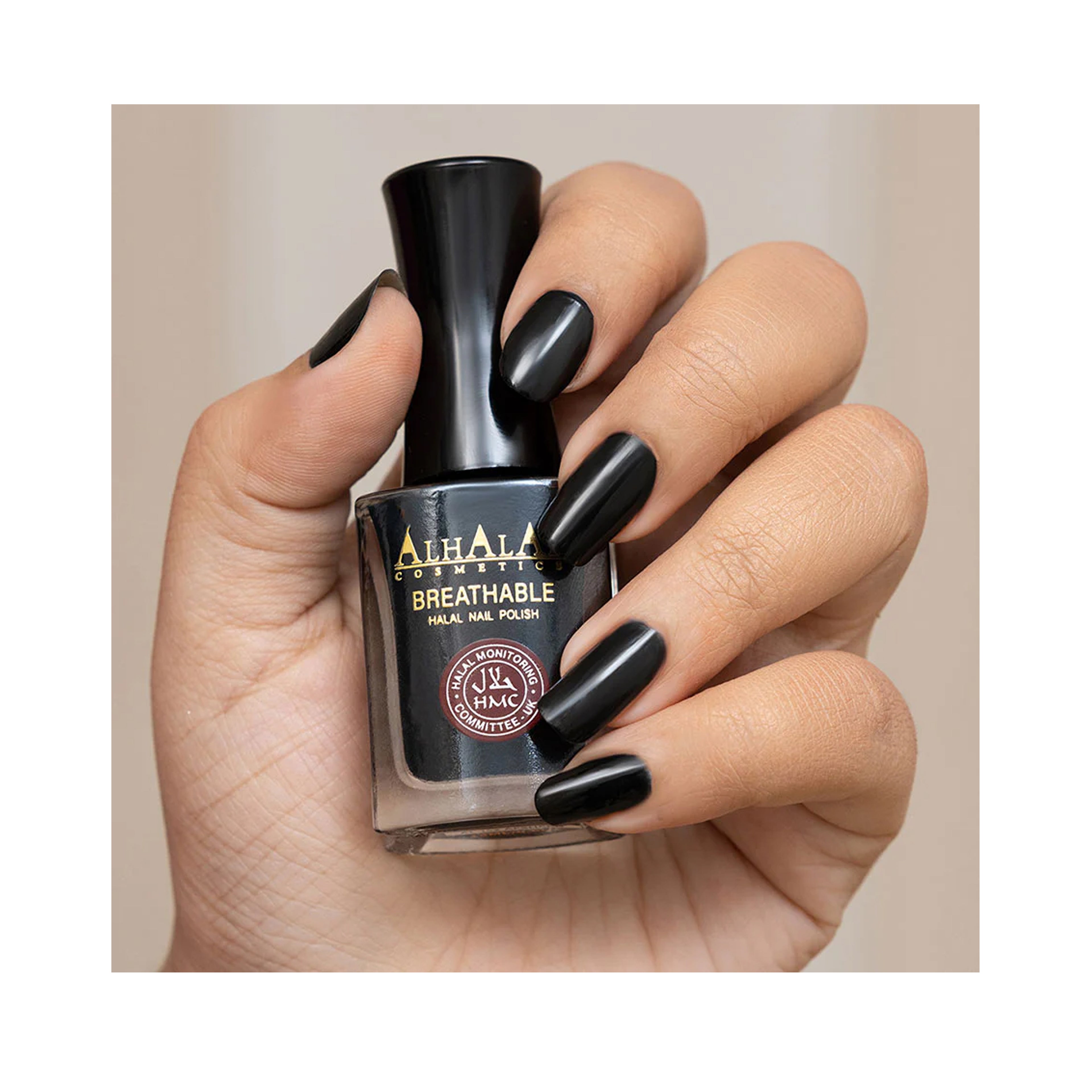 ALHALAL COSMETICS AFSHEEN WATER PERMEABLE NAIL POLISH 18ML AL-142