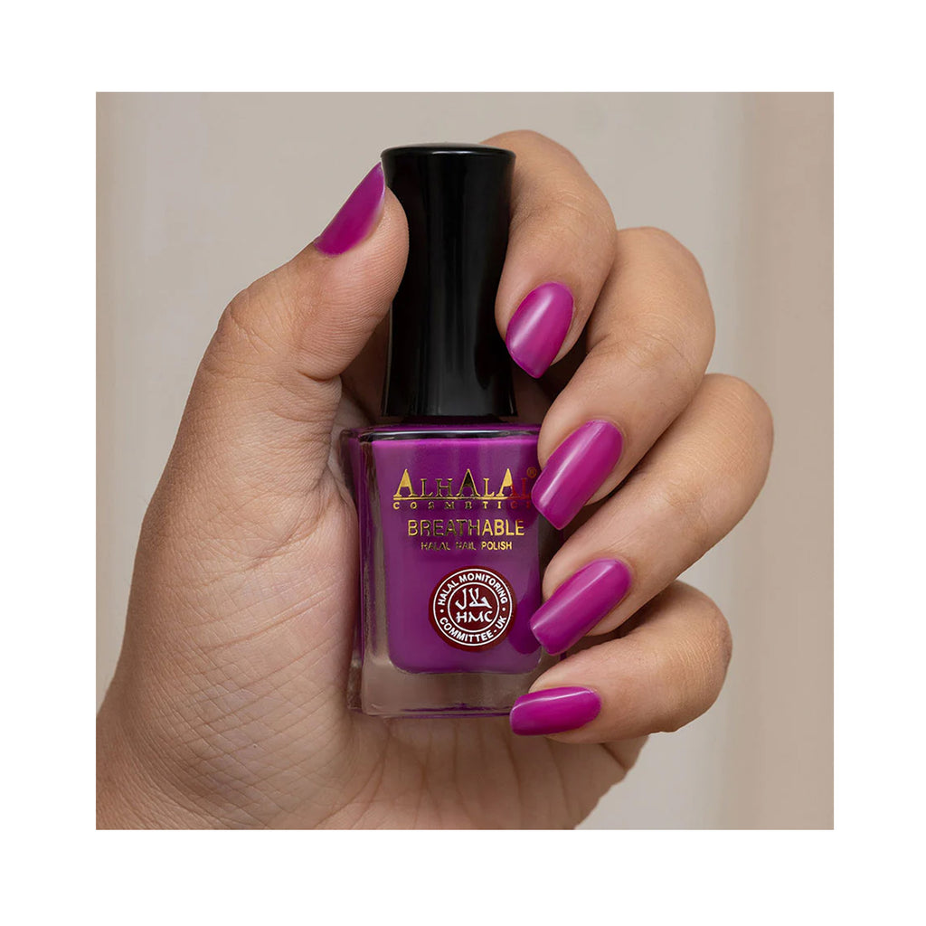 ALHALAL COSMETICS MANNAT WATER PERMEABLE NAIL POLISH 18ML AL-150