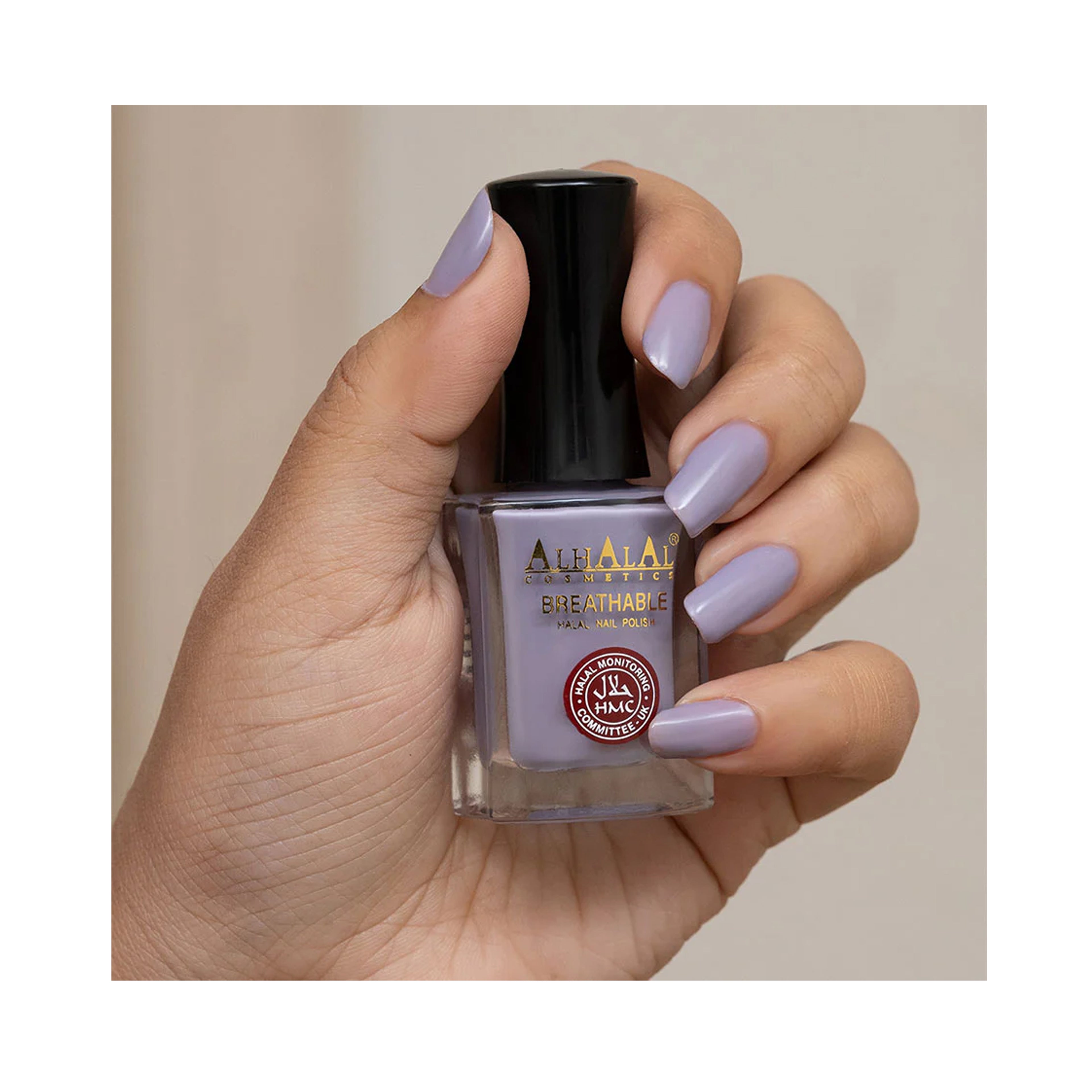 ALHALAL COSMETICS NABIHA WATER PERMEABLE NAIL POLISH 18ML AL-153
