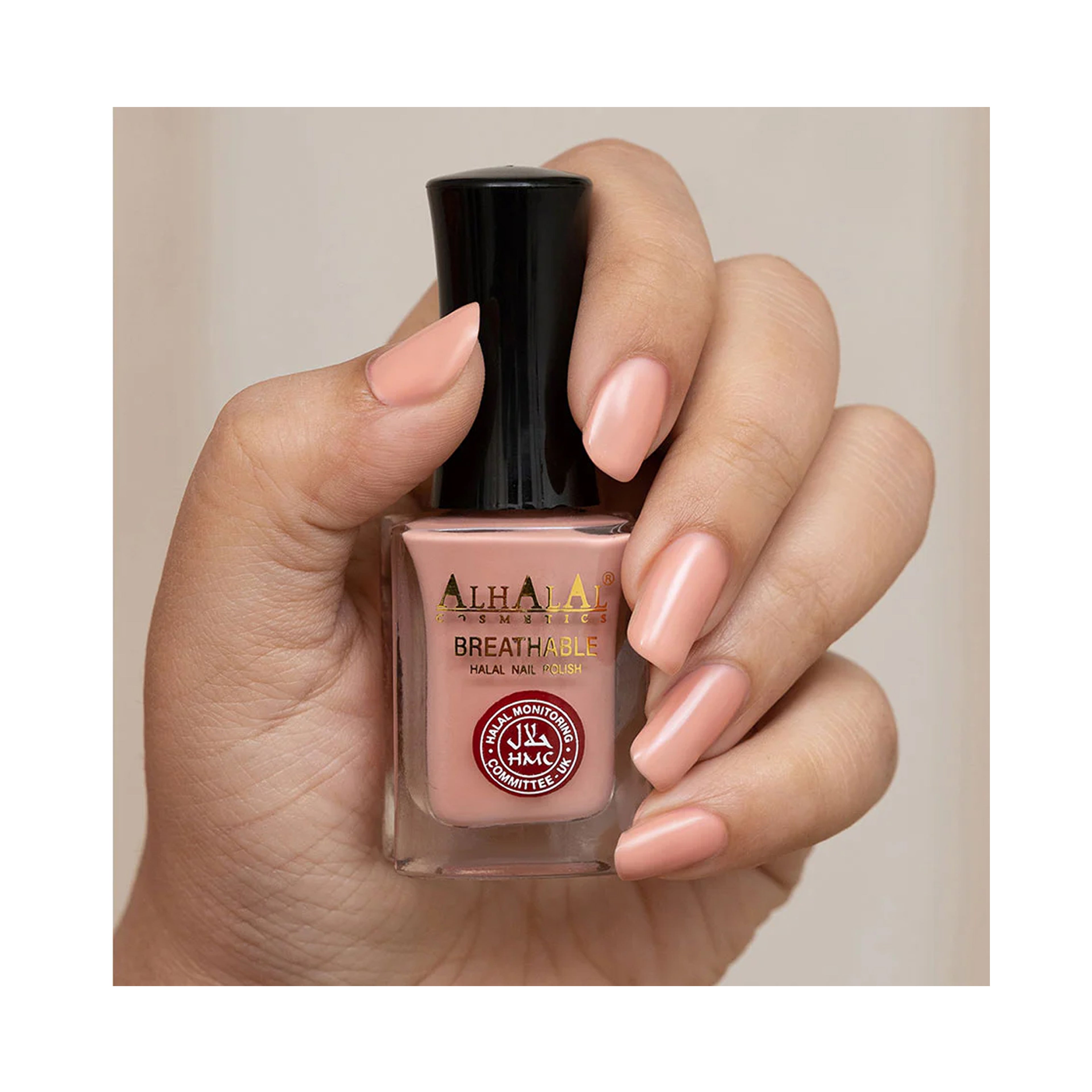ALHALAL COSMETICS REEMA WATER PERMEABLE NAIL POLISH 18ML AL-162