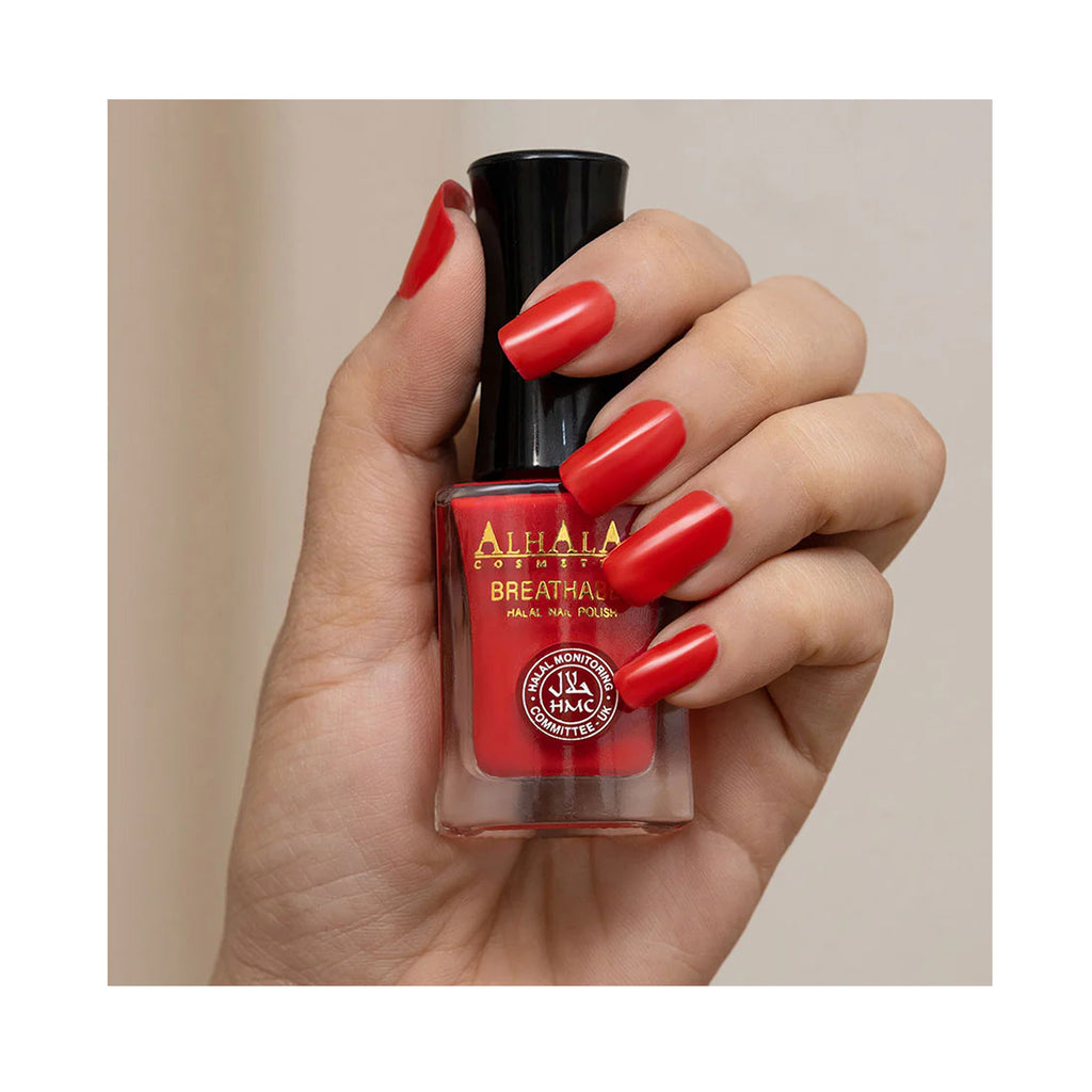 ALHALAL COSMETICS REHAM WATER PERMEABLE NAIL POLISH 18ML AL-163