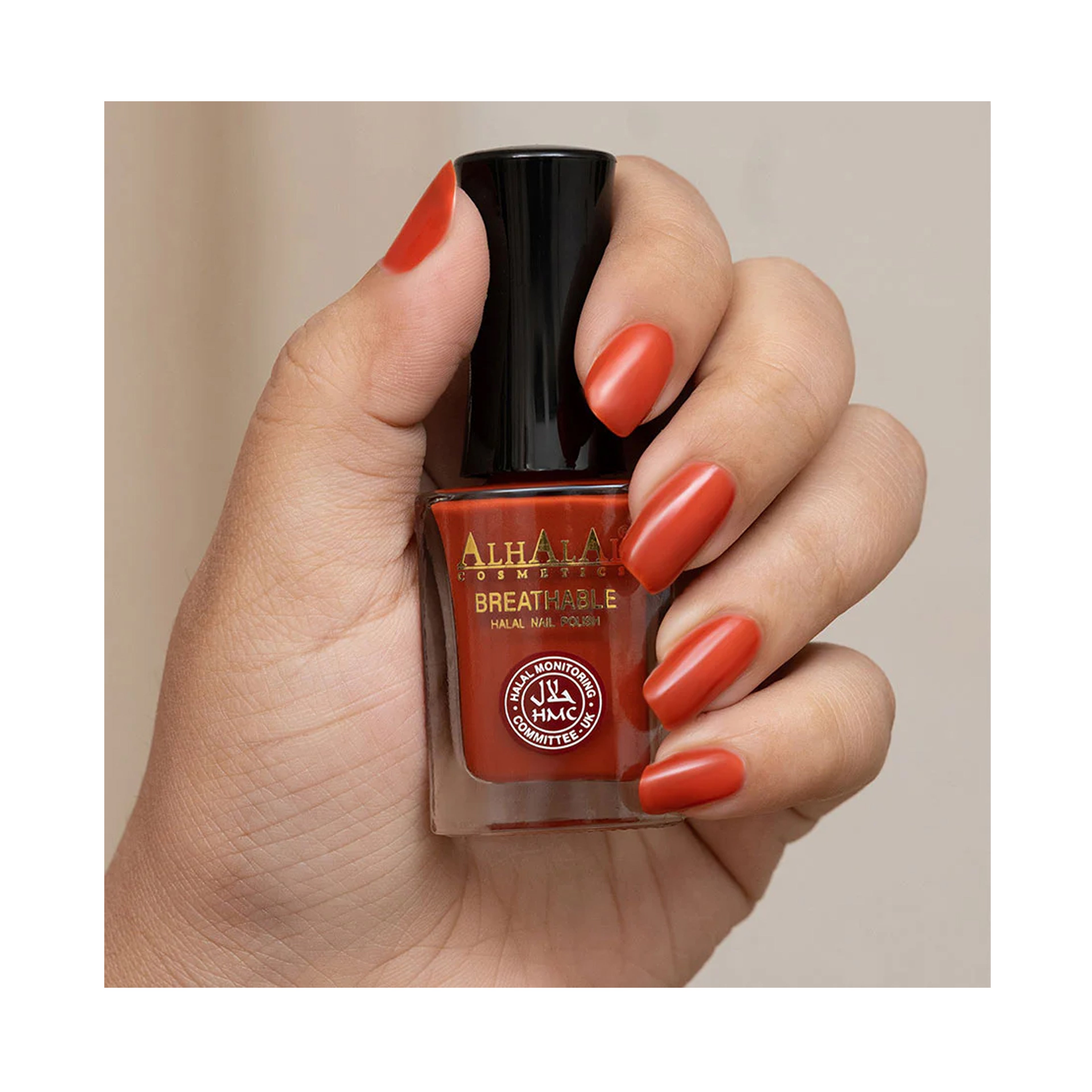ALHALAL COSMETICS AYAT WATER PERMEABLE NAIL POLISH 18ML AL-168