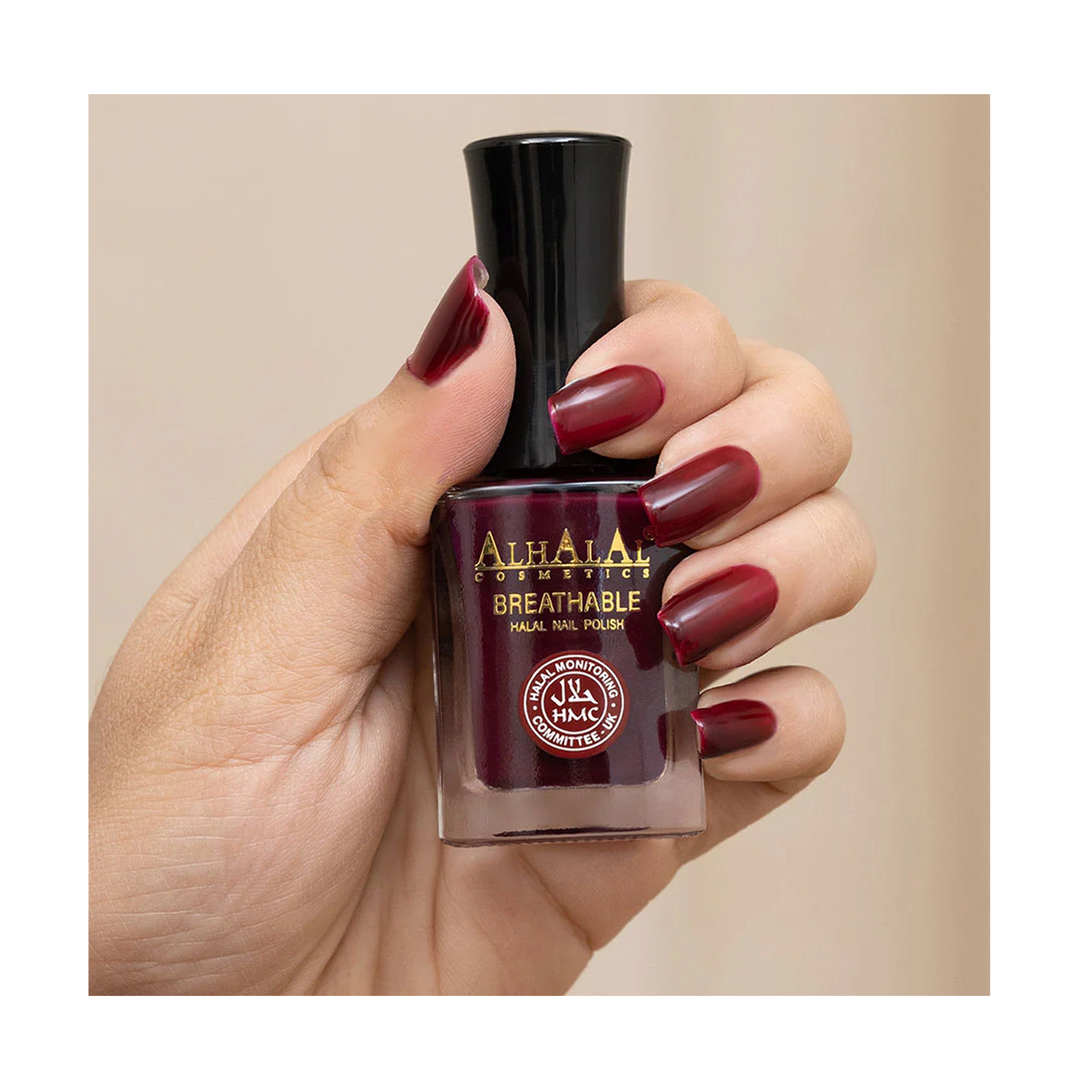 ALHALAL COSMETICS SABA WATER PERMEABLE NAIL POLISH 18ML AL-174