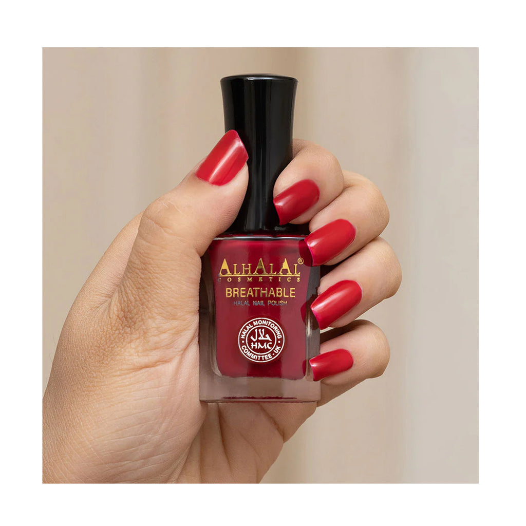 ALHALAL COSMETICS AYEZA WATER PERMEABLE NAIL POLISH 18ML AL-176