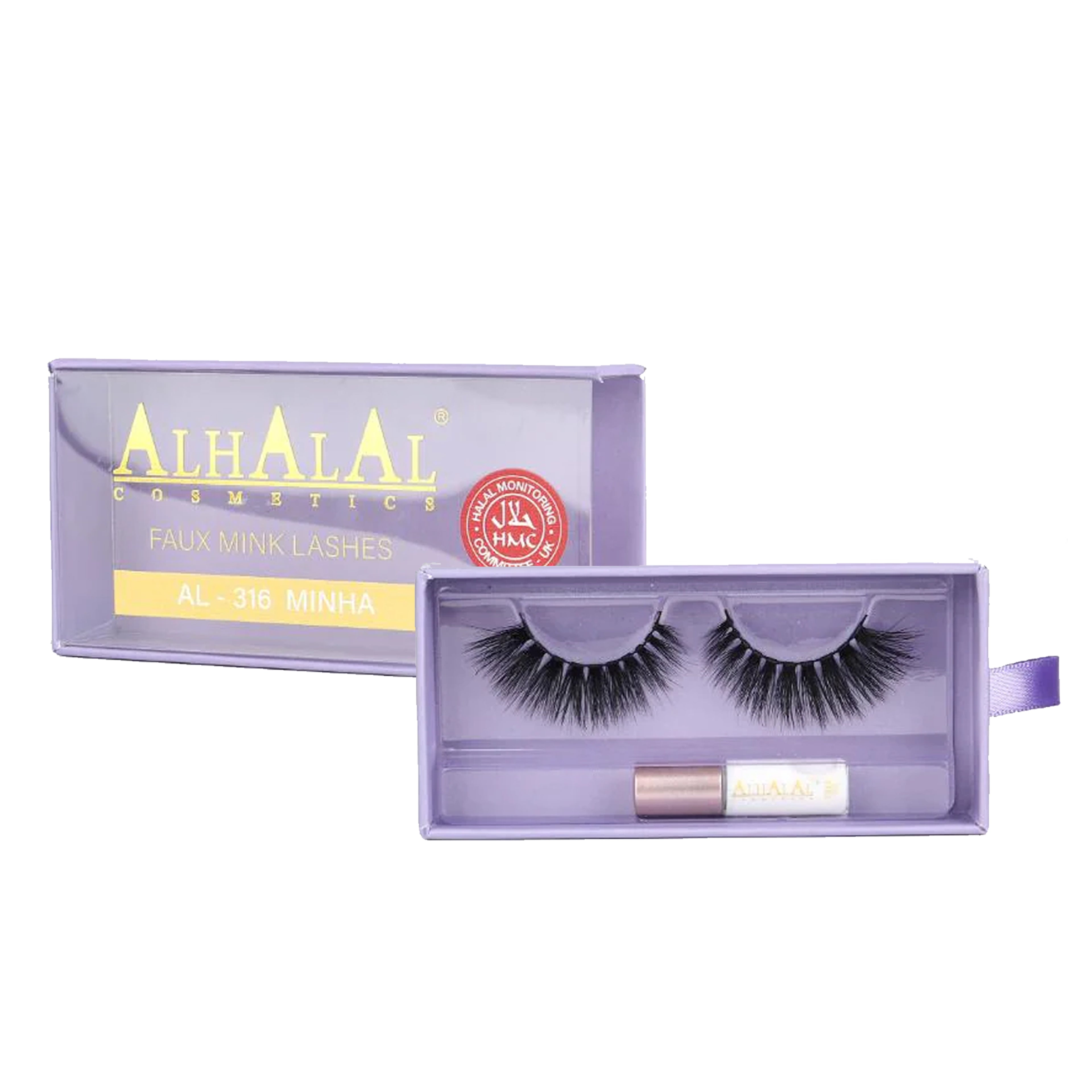 ALHALAL COSMETICS MINHA (3D630) FAUX MINK LASHES AL-316