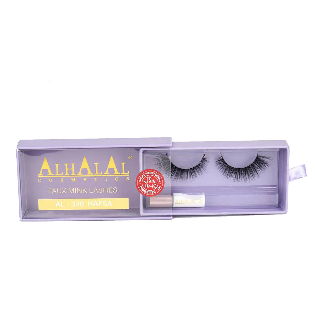 ALHALAL COSMETICS HAFSA (3D150) FAUX MINK LASHES AL-320