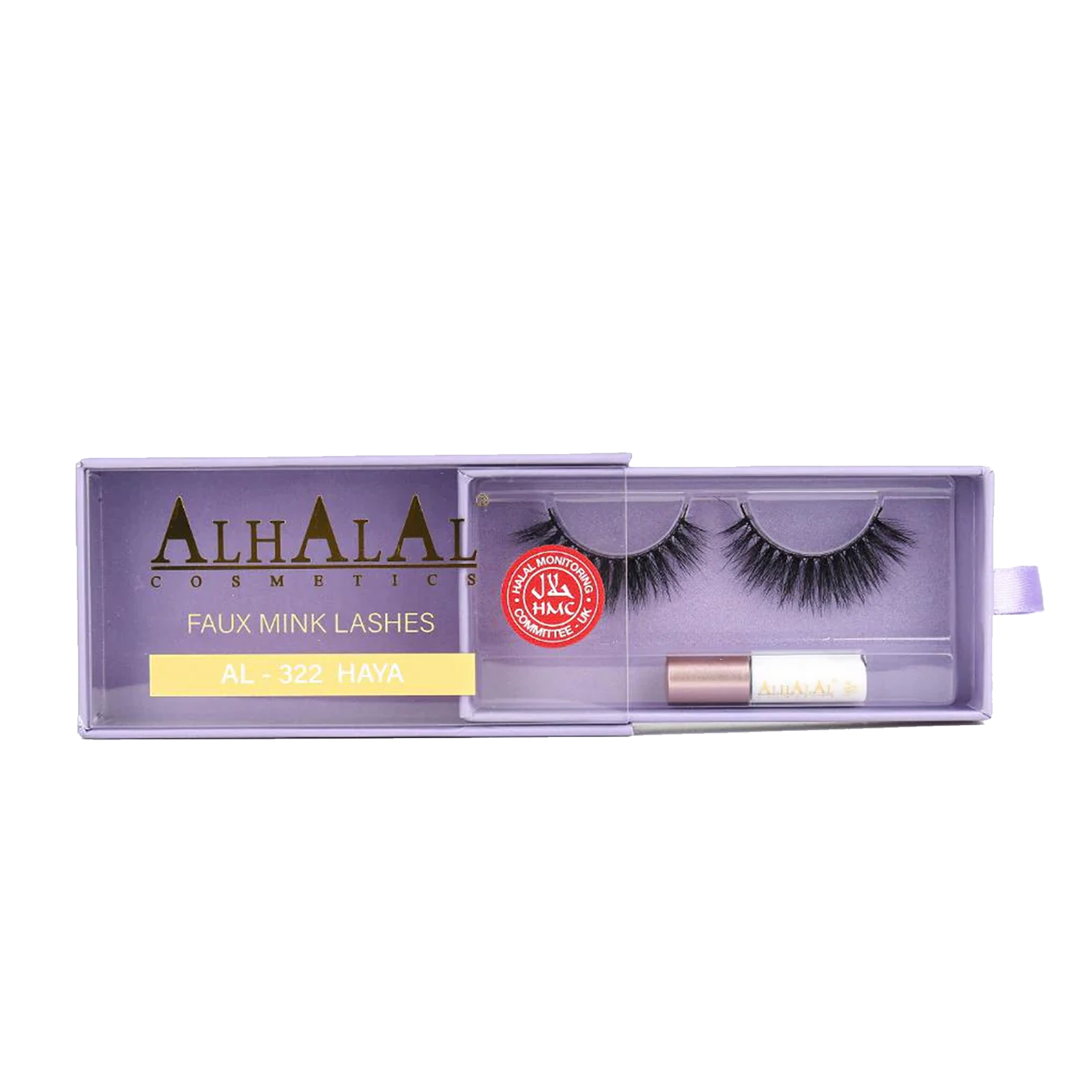 ALHALAL COSMETICS HAYA (D007) FAUX MINK LASHES AL-322