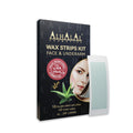 ALHALAL COSMETICS LARAIB FACE & UNDERARM WAX STRIPS (AL-299 /ALOE VERA)