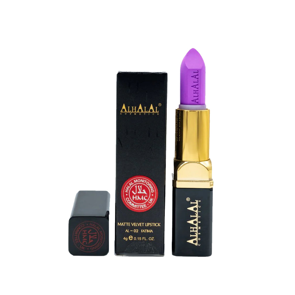 ALHALAL COSMETICS FATIMA MATTE VELVET LIPSTICK 4G AL-02