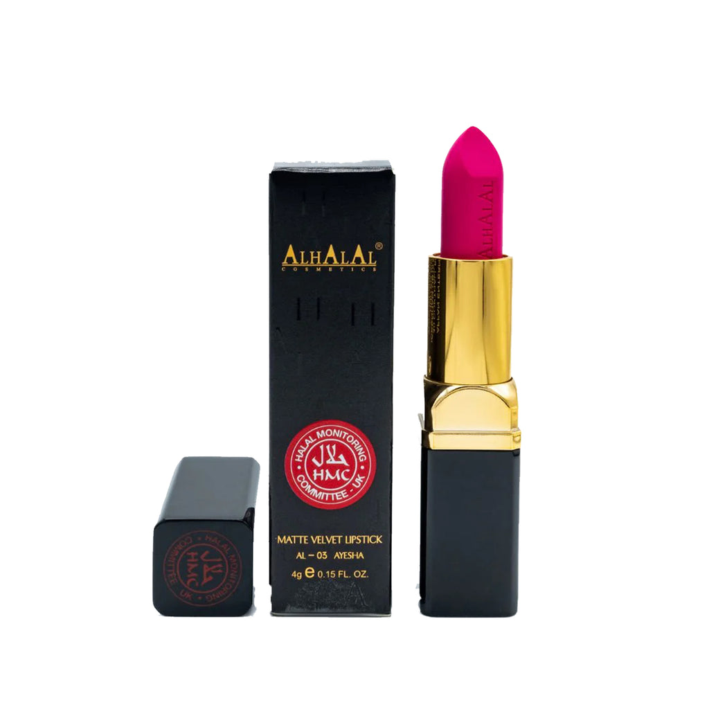 ALHALAL COSMETICS AYESHA MATTE VELVET LIPSTICK 4G AL-03