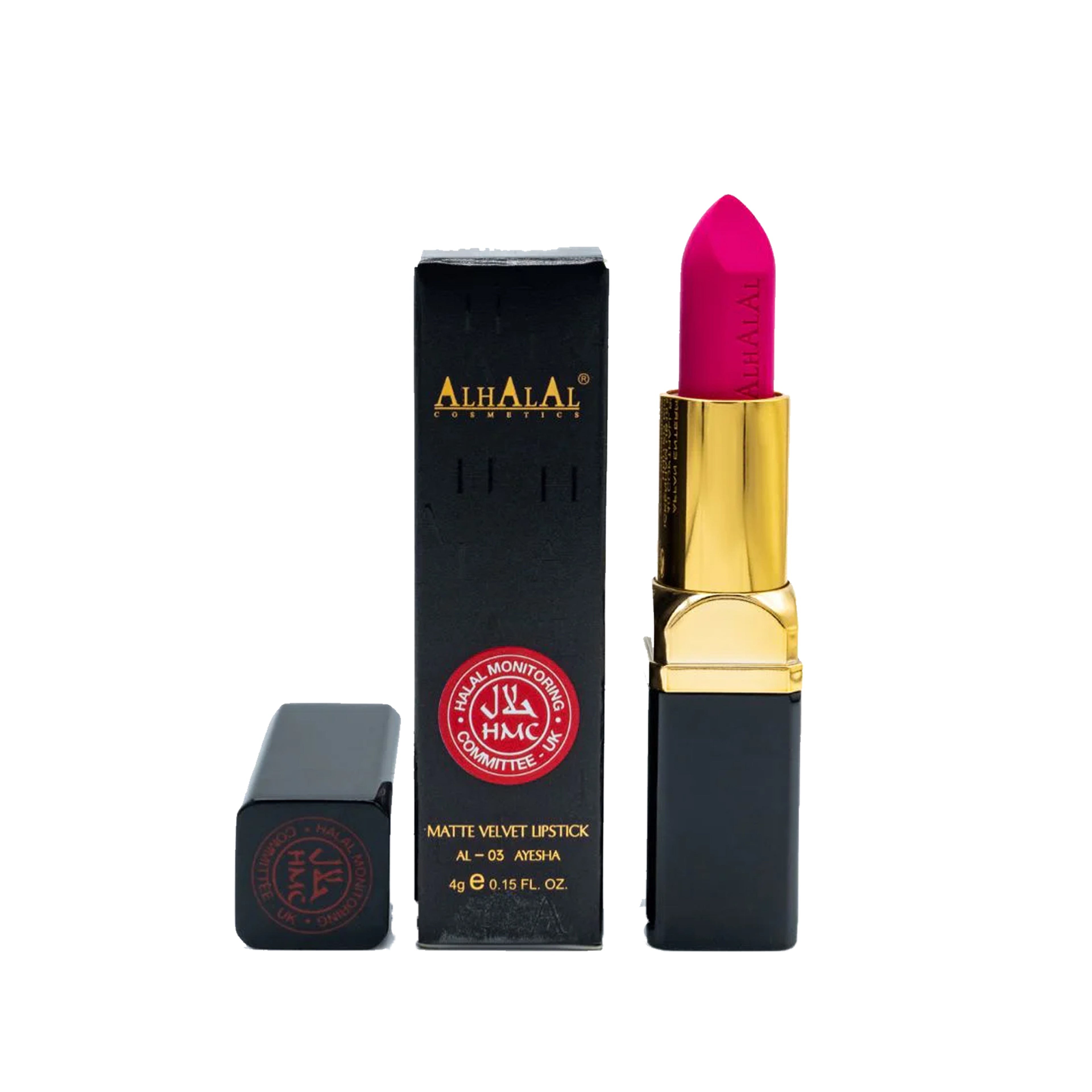 ALHALAL COSMETICS AYESHA MATTE VELVET LIPSTICK 4G AL-03