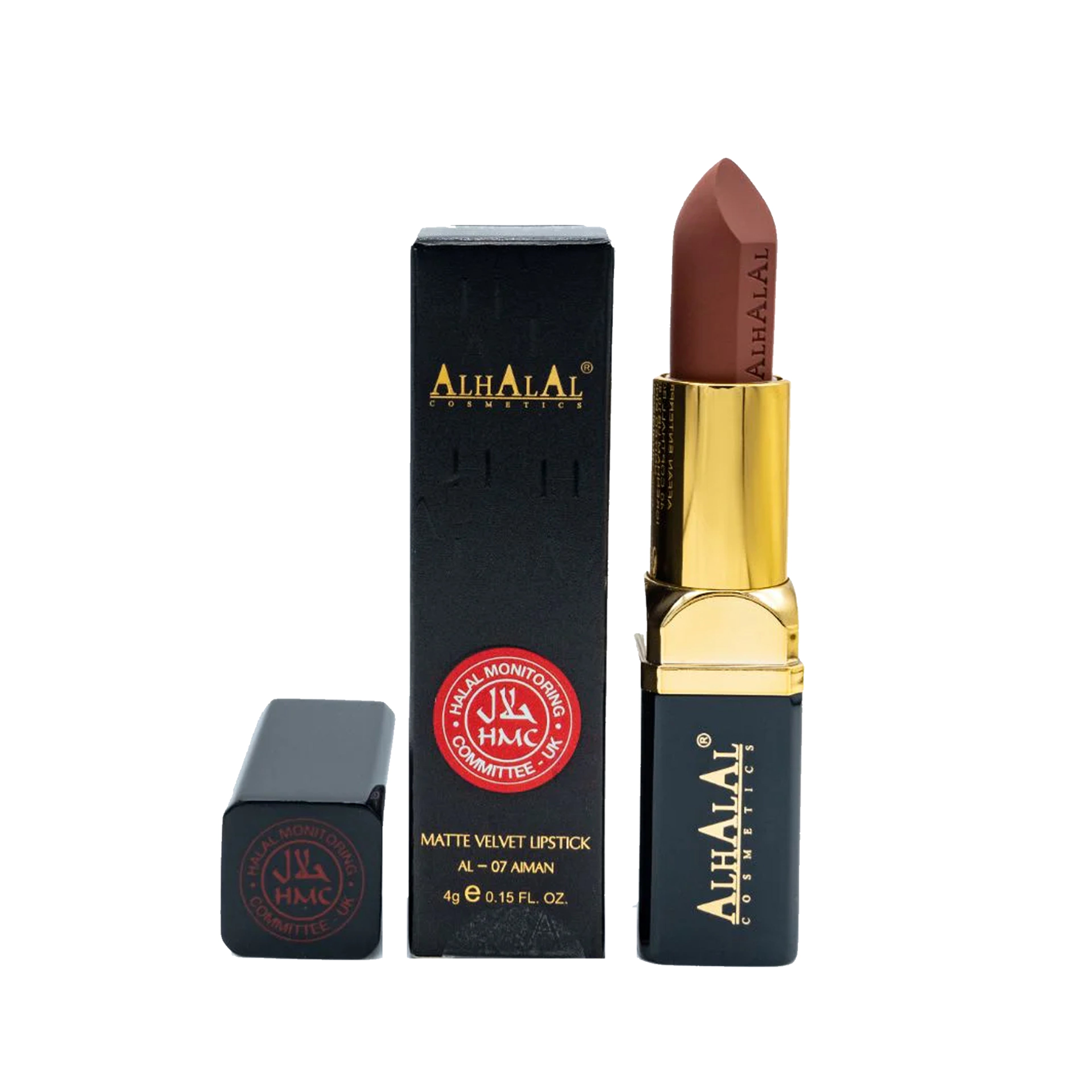 ALHALAL COSMETICS AIMAN MATTE VELVET LIPSTICK 4G AL-07
