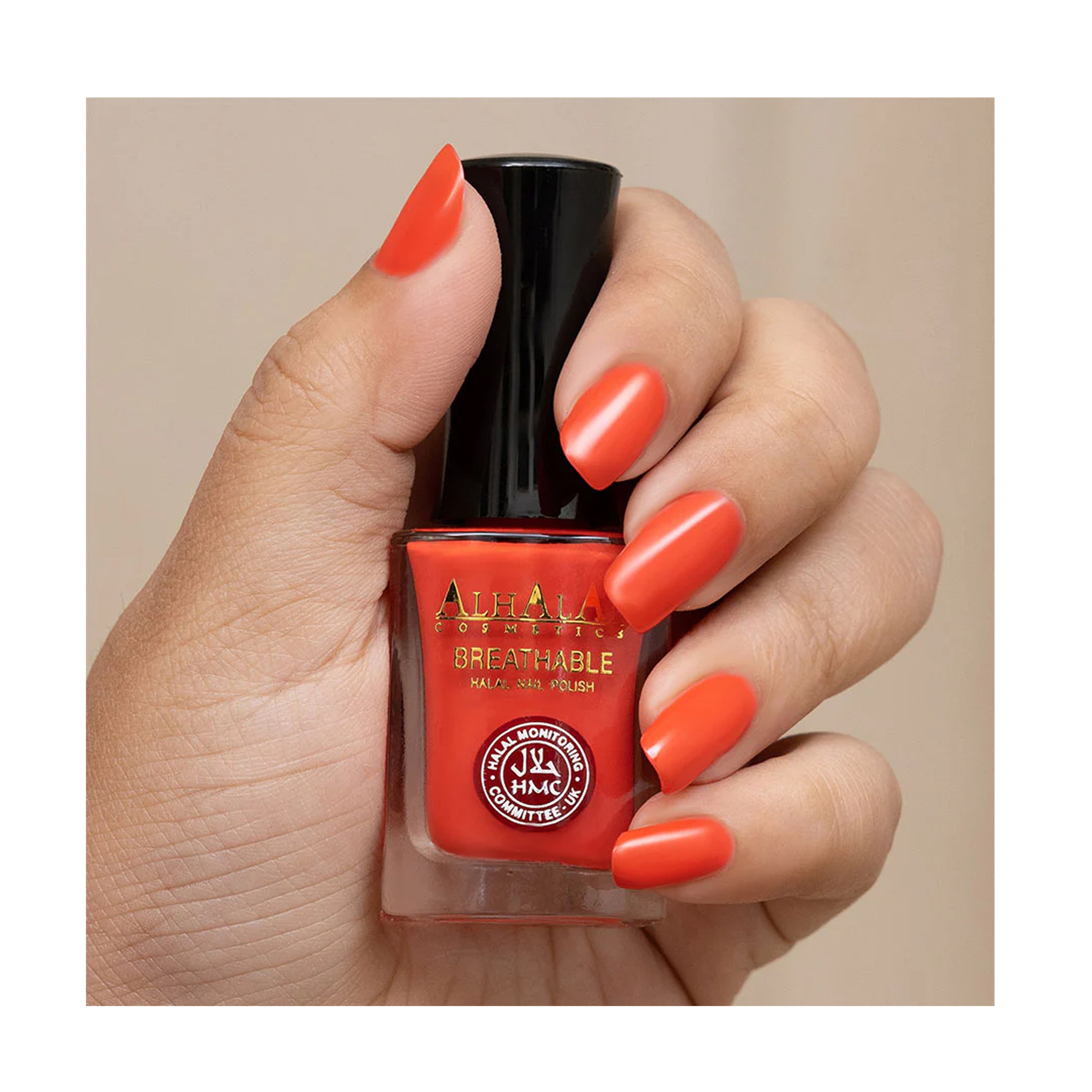 ALHALAL COSMETICS AFREEN WATER PERMEABLE NAIL POLISH 18ML AL-179